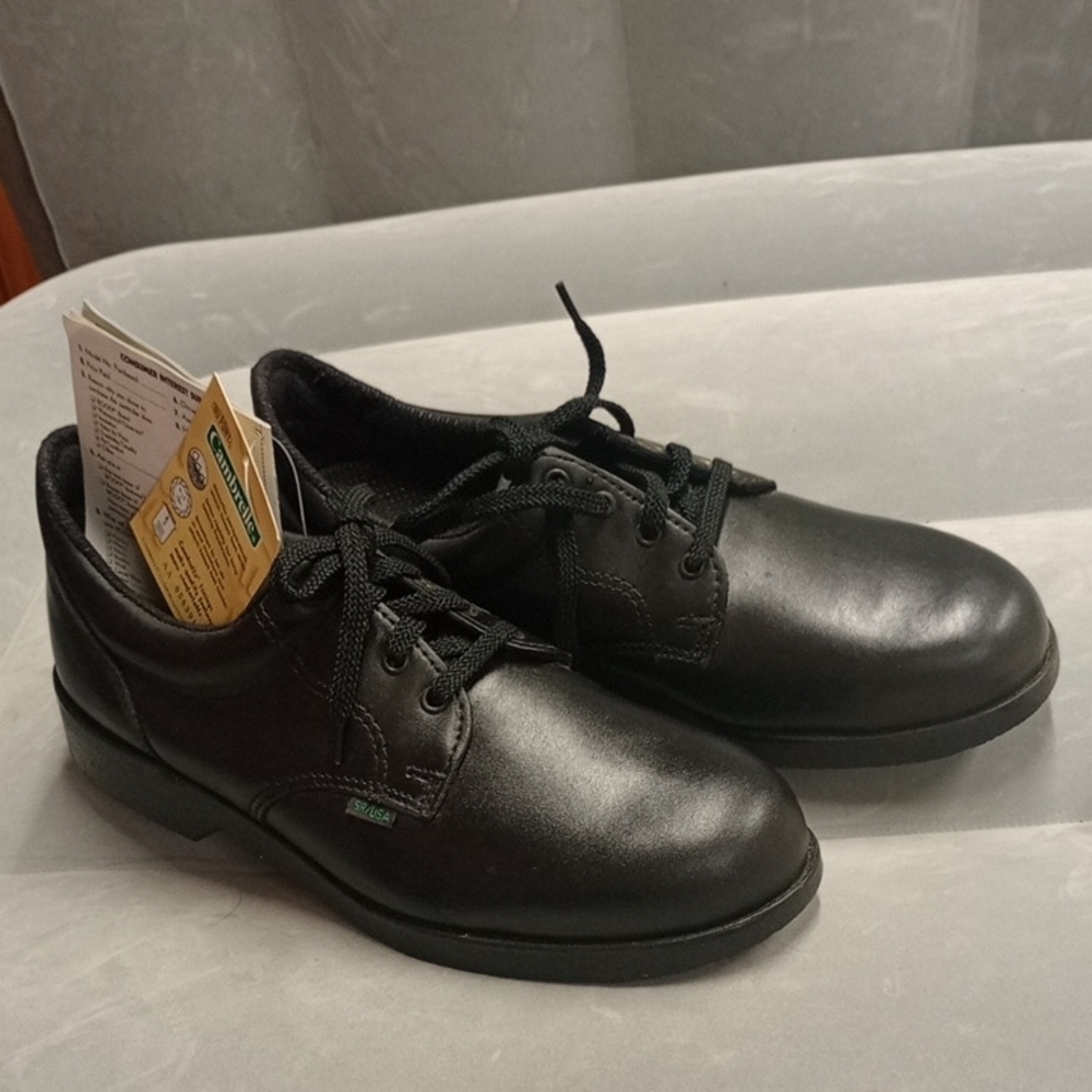 Black Leather Men's Shoes